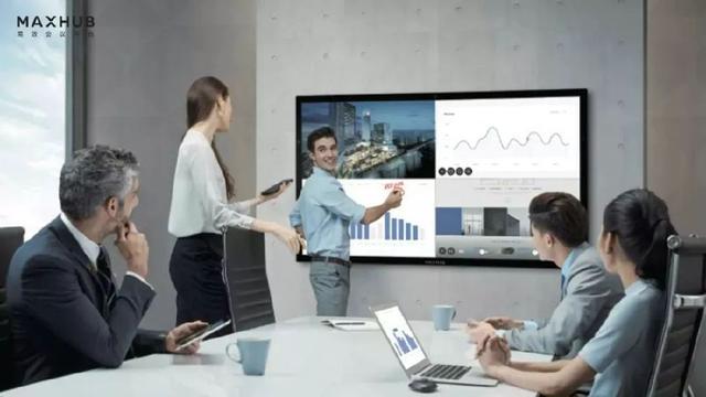 含震旦会议桌･Maxhub X3旗舰会议平板･PLUS加宽电子白板M-18W･aeron椅等