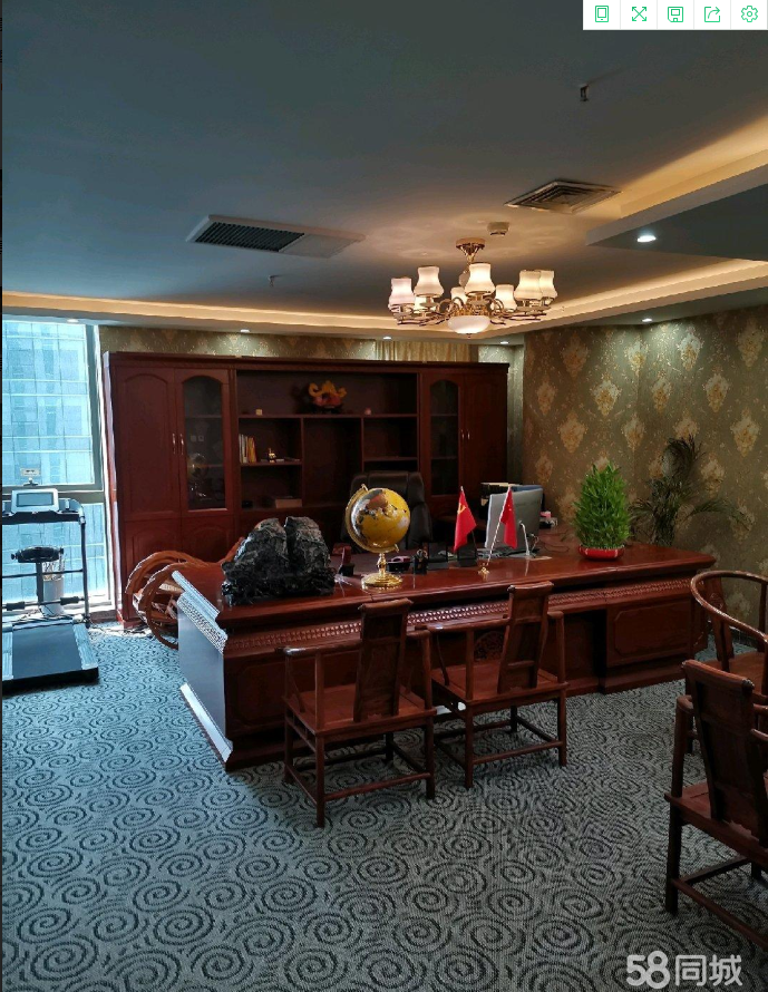 国际金融精装实木家具高区采光好