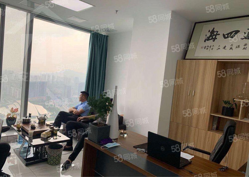 政务区精装全景观湖拎包入驻